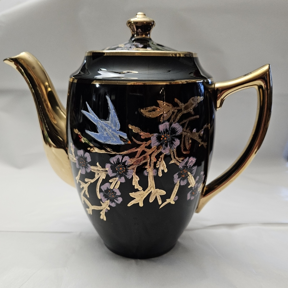 Gibsons, antique, hand-painted Teapot